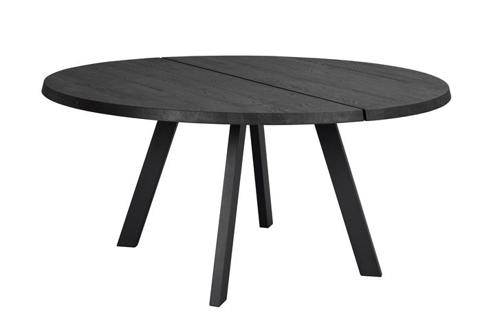 Dining table online black round